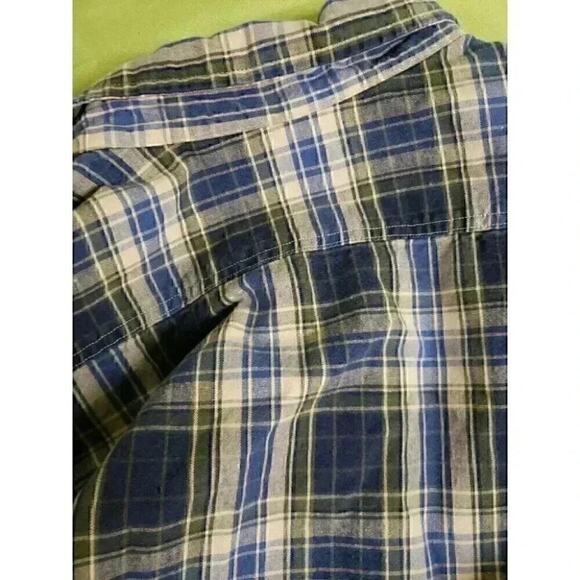 Carhartt Relaxed Fit Plaid Long Sleeve Button Down Shirt XL Nice A43 - Picture 9 of 10